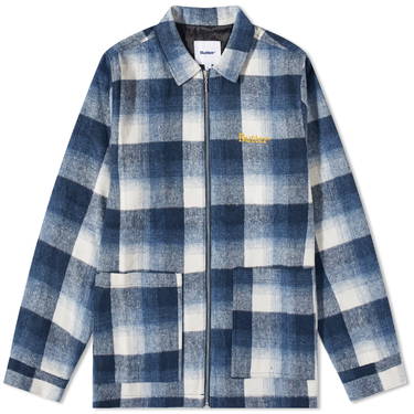 Jacket Butter Goods Plaid Zip Through Overshirt BGQ1232901 | FLEXDOG