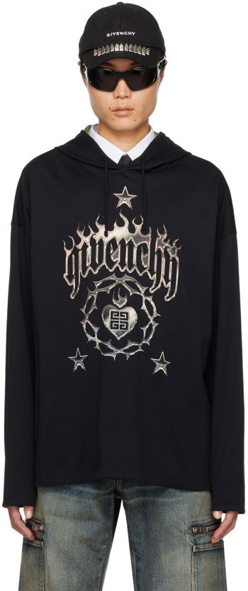 Givenchy Dropped Shoulder Hoodie BM71KD3YHU960