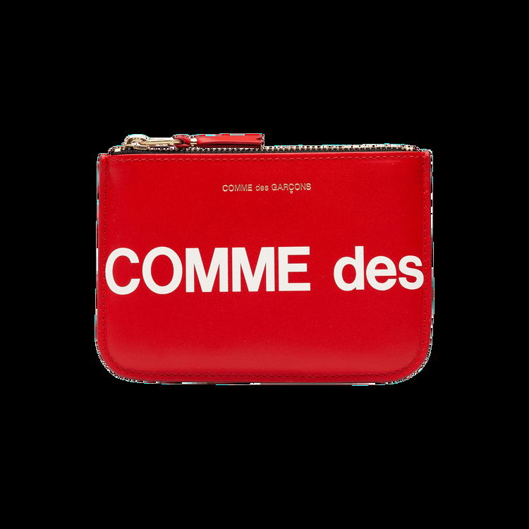 Wallet Comme des Garçons Huge Logo Wallet SA8100HL RED | FLEXDOG