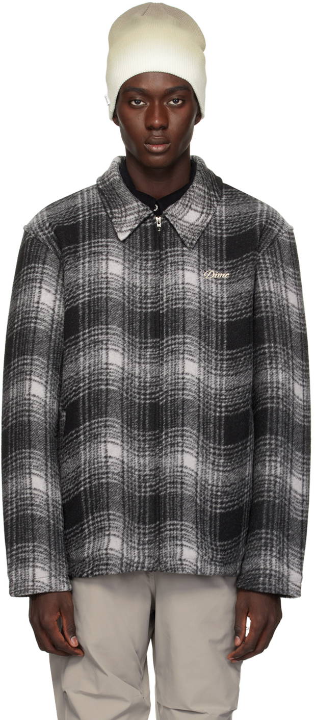 3回ほど着て似合わなかったのでDIME WAVE PLAID JACKET - ジャケット