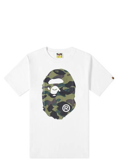 T-shirt BAPE A Bathing Ape Color Camo Big Ape Head Tee