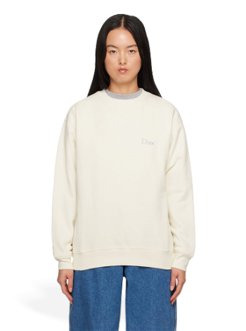 Dime Classic Sweatshirt "Off-White" DIME23D2F17BON