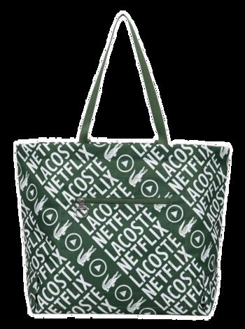 Lacoste x Netflix Contrast Print Tote NU4254FX