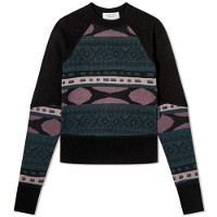 Fitted Hybrid Knitted Jumper