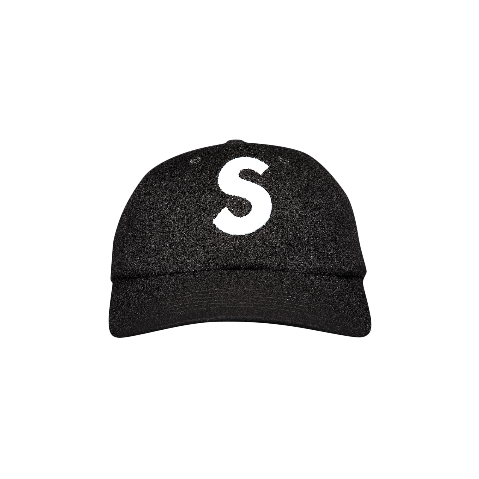 Cap Supreme Wool S Logo 6-Panel FW21H54 BLACK | FLEXDOG