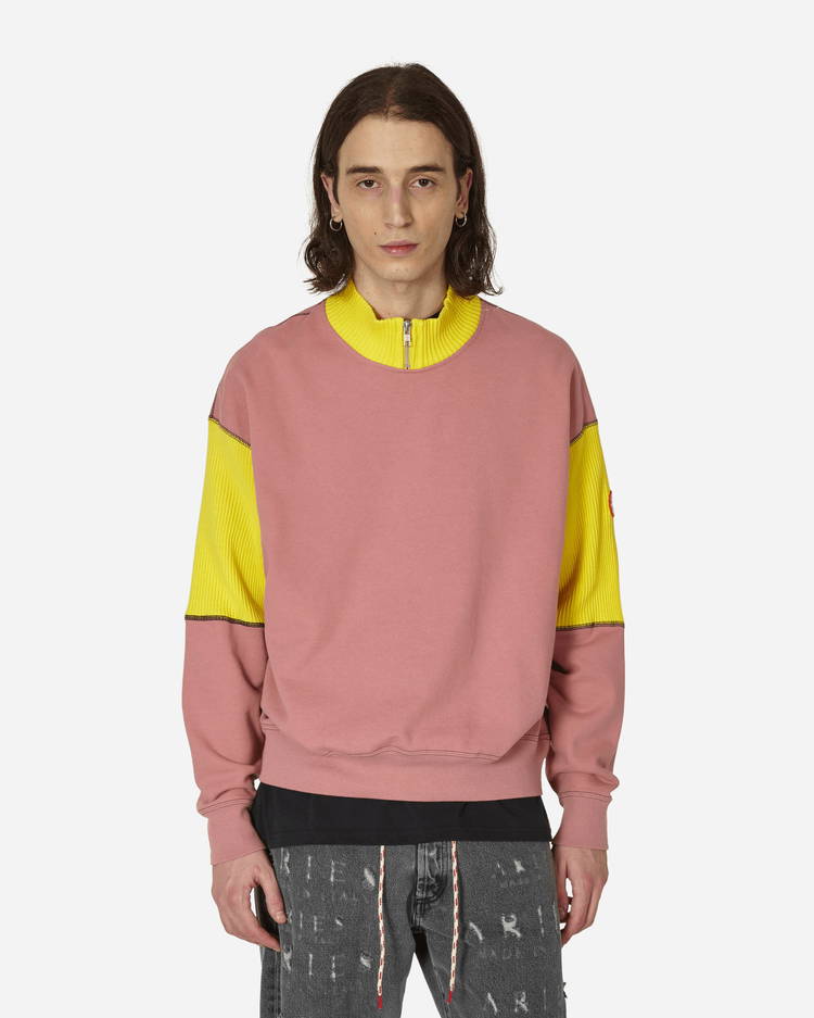 Sweatshirt Cav Empt Wide Rib Cut Half Zip Sweatshirt CES24CS16 001