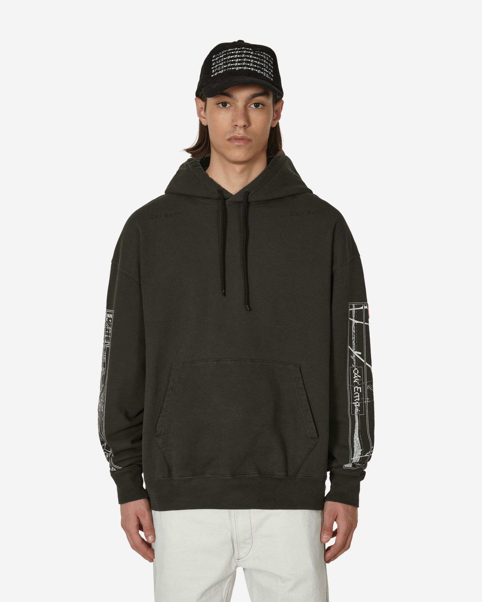 Sweatshirt Cav Empt Washed Fraudulence Hoodie CES23CS11 001 | FLEXDOG