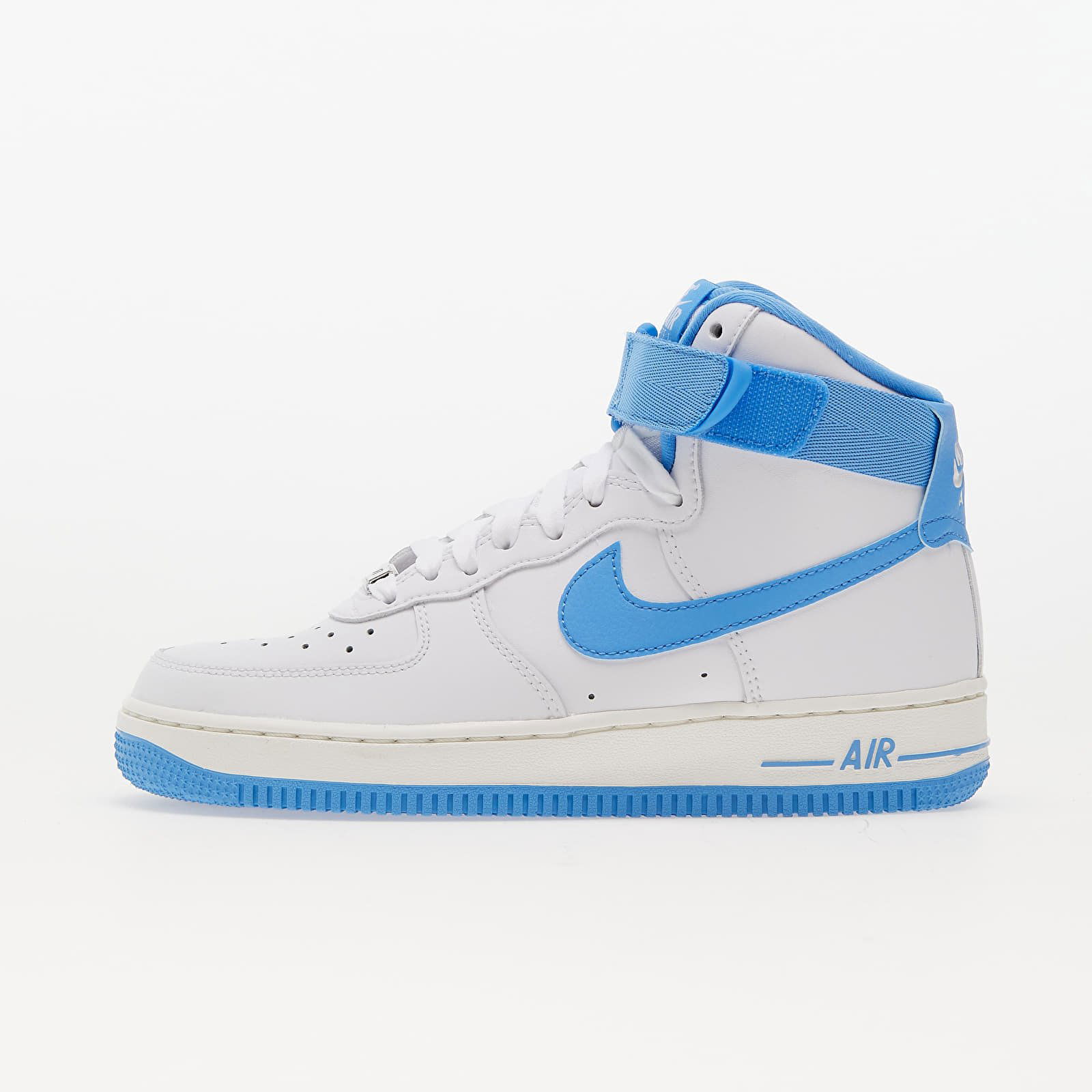 Nike air force 1 hot sale high blue black white