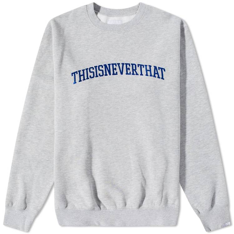 Sweatshirt thisisneverthat Arch Logo Crew Sweat TN223TSWCW01-GY
