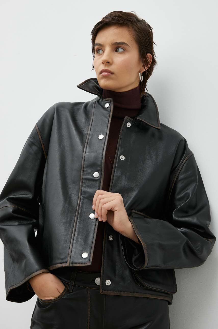 Jacket Samsoe Samsoe Lyla Leather F22400117 | FLEXDOG