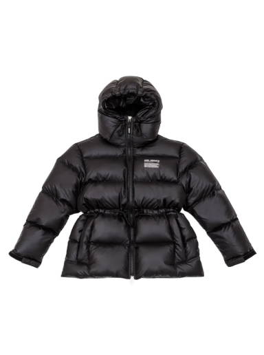 Burberry Brown Monogram Puffer Down Leith Jacket Burberry