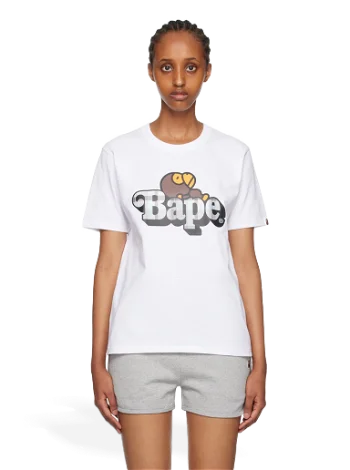 BAPE Check Milo T-Shirt 002TEJ302013L
