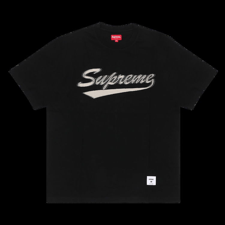 T-shirt Supreme Intarsia Script Short-Sleeve Top SS20KN8 RED | FLEXDOG