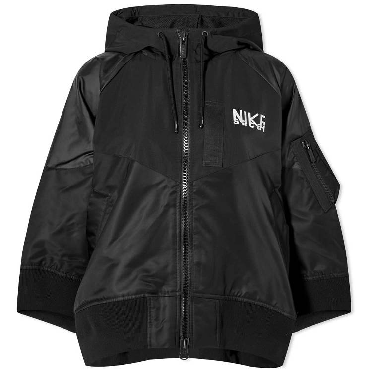 Jacket Nike Sacai x Full Zip Hooded Jacket DQ9048-010 | FLEXDOG