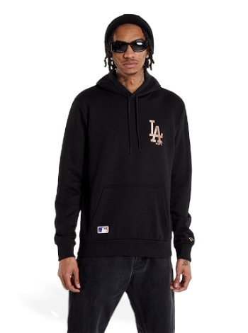New Era MLB BP Metallic Los Angeles Dodgers Short Sleeve T-Shirt Black XL Man