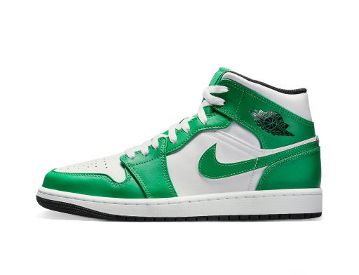 Jordan best sale green shoes