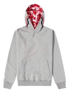 COLOR CAMO COLLEGE PULLOVER HOODIE –