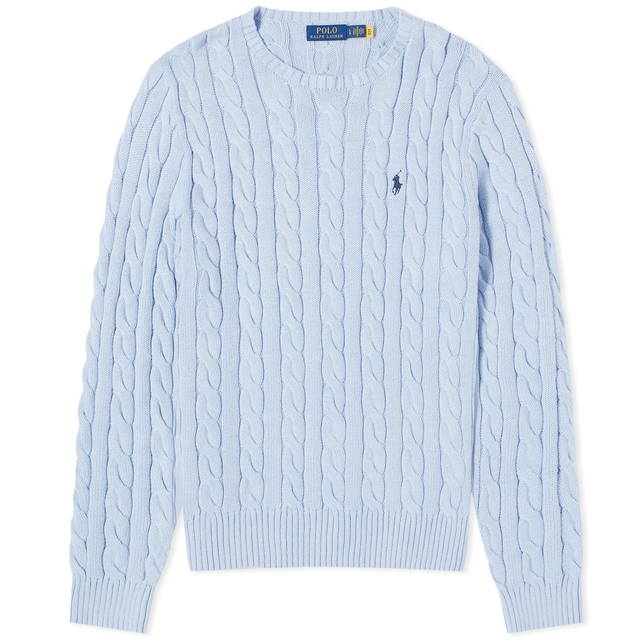 Ralph Lauren Cable-knit Short-sleeve Sweater - Rugby Royal