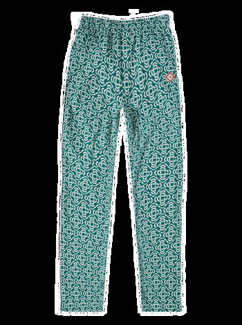 CASABLANCA- Monogram Track Pants- Woman- S - White