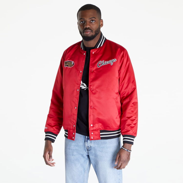 Jackets Mitchell & Ness Heavyweight Satin Houston Rockets Jacket