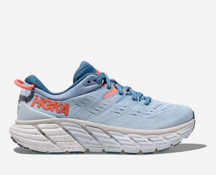 Hoka One One HOKA Gaviota 4 Chaussures pour Femme en Blue Fog