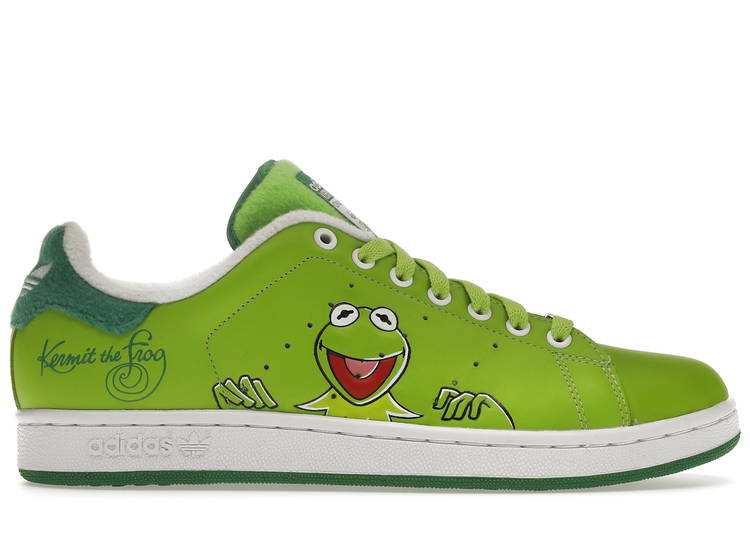 adidas Originals x Disney Kermit the Frog Stan Smith sneakers in white