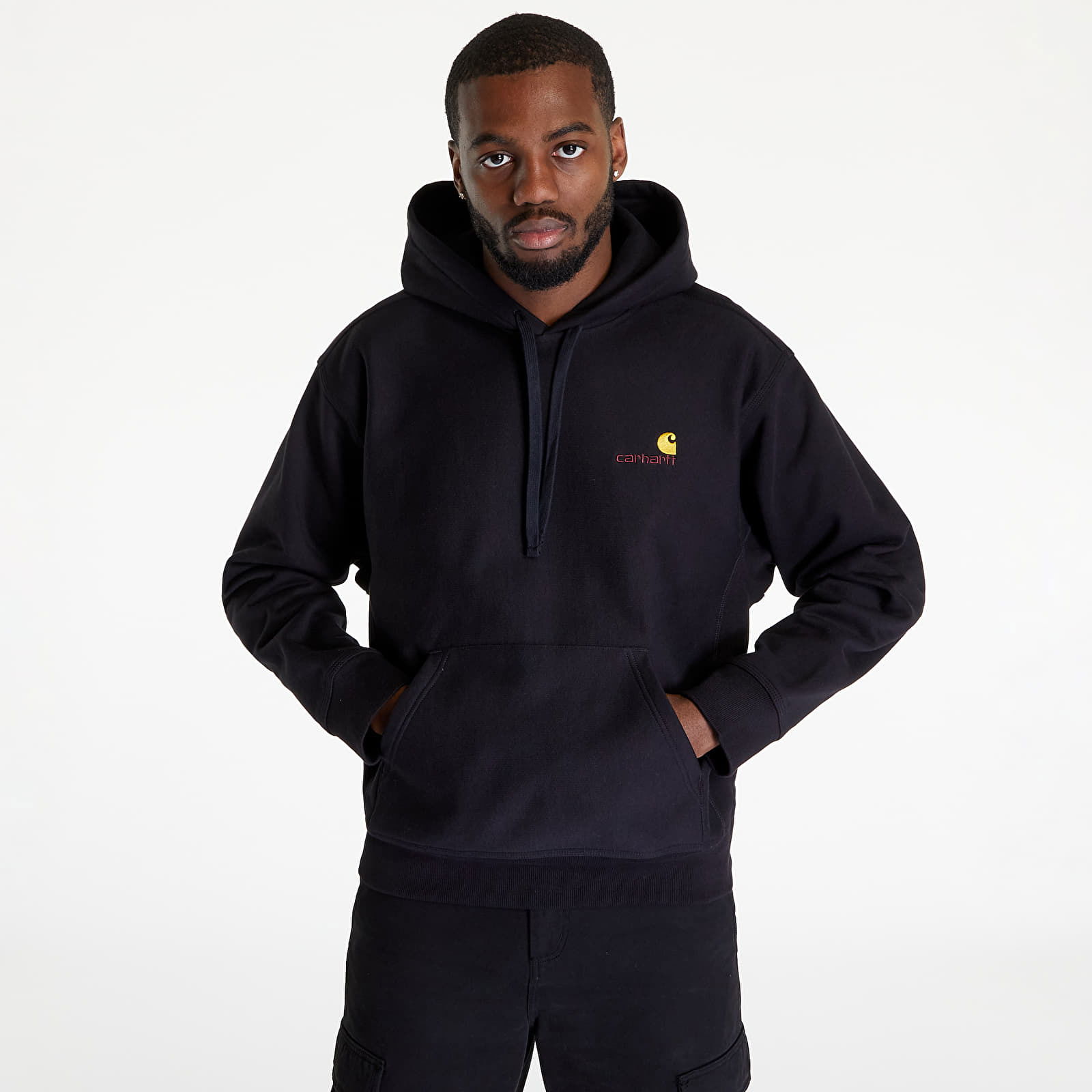 Sweatshirt Carhartt WIP Hooded American Script I028279.89.XX | FLEXDOG