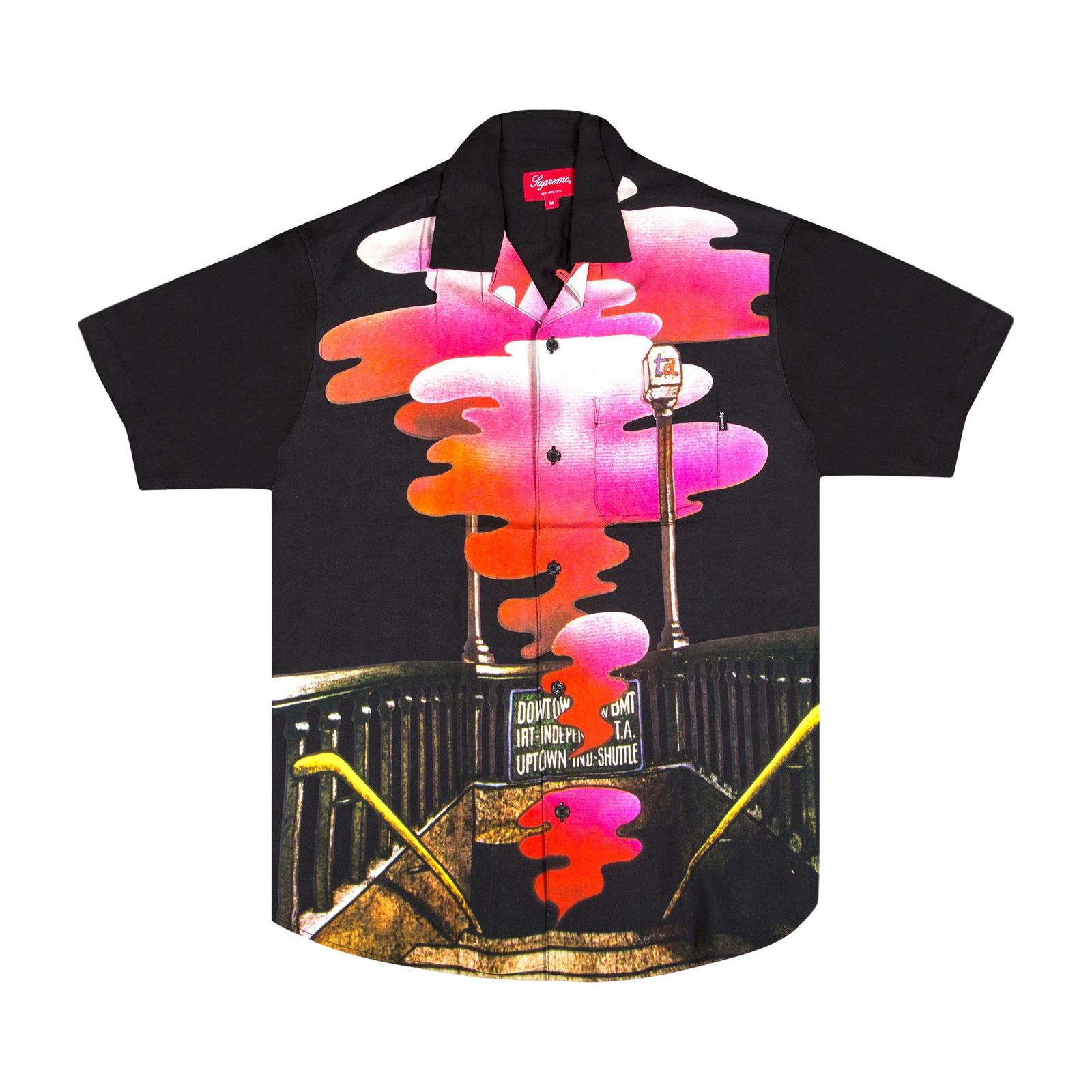 Shirt Supreme The Velvet Underground Rayon Short-Sleeve Shirt