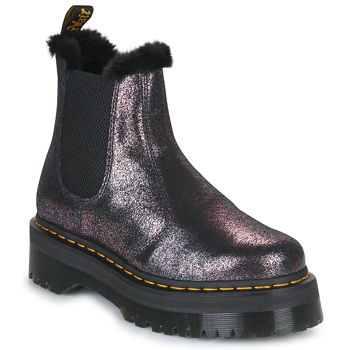 Dr. Martens 2976 Quad Fur Lined Distressed Metallic 27956012