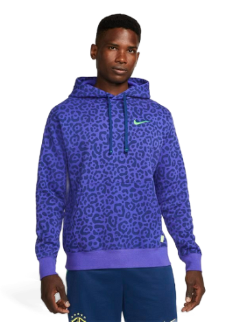 Nike Brazil Club Fleece Graphic Pullover Hoodie DQ8612-430