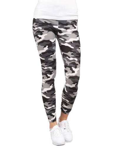 Ladies Camo Stripe Leggings