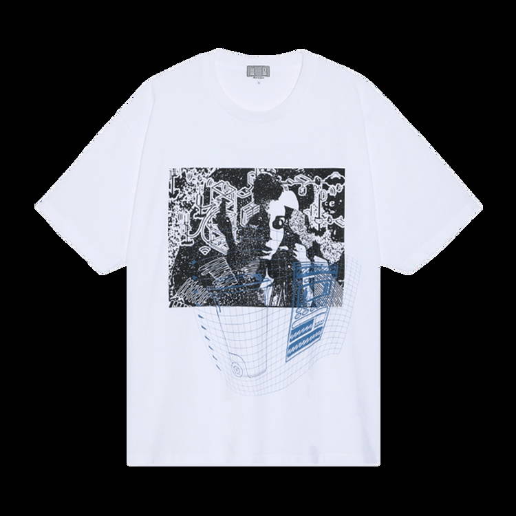 T shirt Cav Empt Modulator Under The Grid T Shirt CES22T13 WHIT