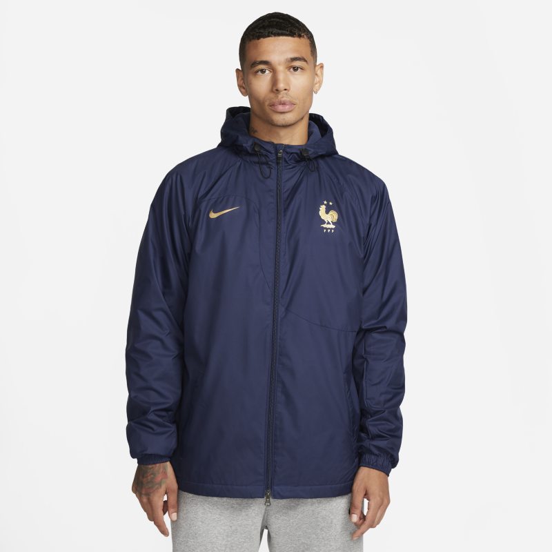 Men's Nike France AWF Winterized Full-Zip Soccer Jacket