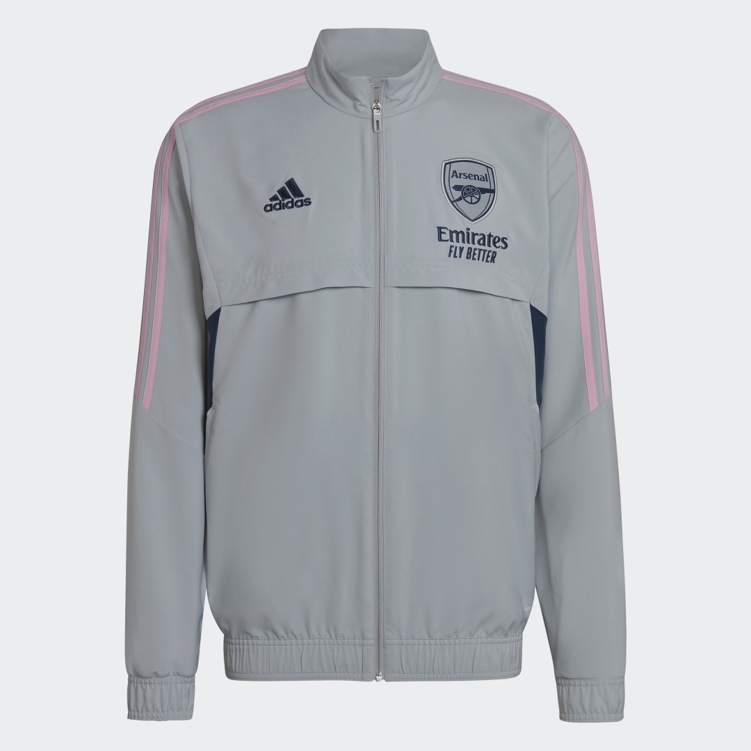 Arsenal FC black light padded bomber jacket 2023 - Adidas