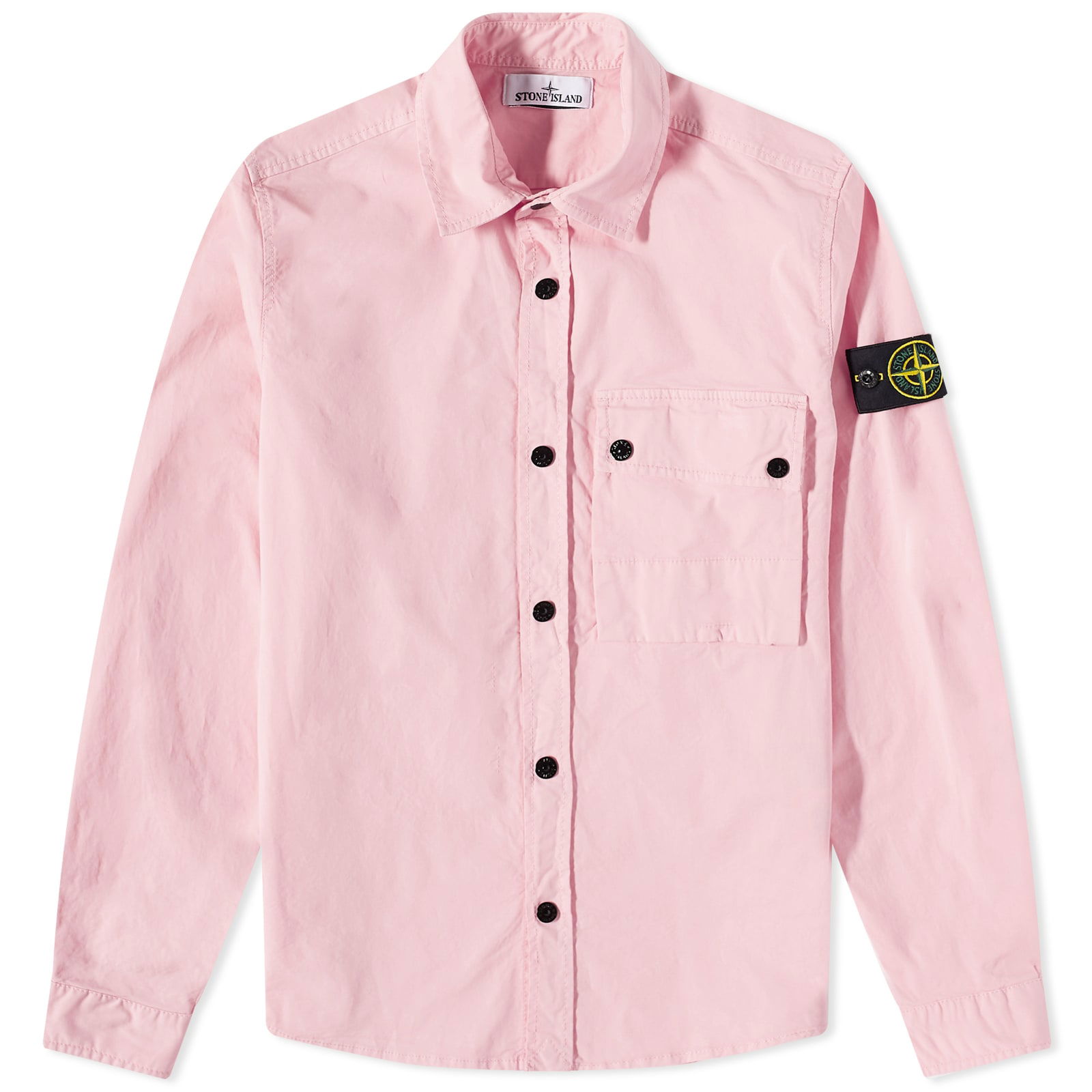Shirt Stone Island Supima Cotton Twill Stretch-TC Button Overshirt