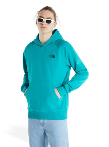 Turquoise north sale face hoodie