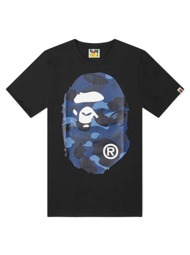 T-shirt BAPE Koinobori Carp Flags Ape Head Tee 001TEI201011F-NVY