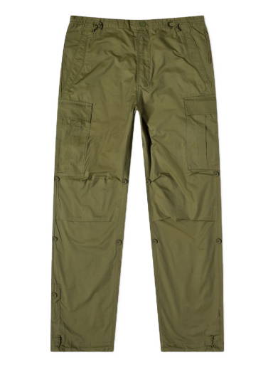 Moncler Grenoble Zip Off Cargo Pants Military Green at