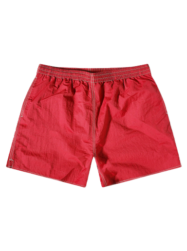 Boss Men's monogram-print Swim Shorts in Quick-drying Fabric - Black - Size Small