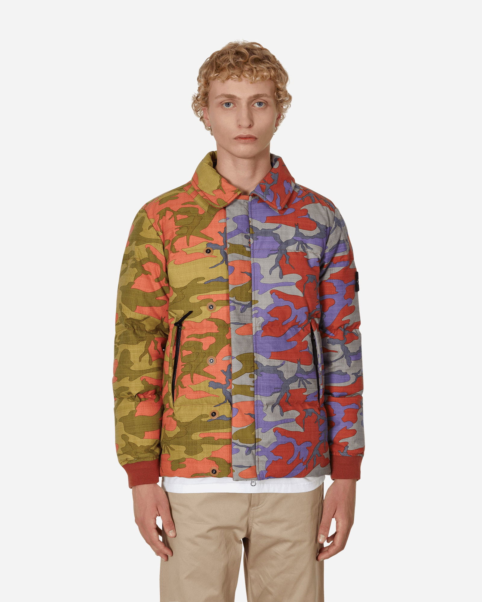 Jacket Stone Island Heritage Camo Ripstop Nylon Down Jacket 7