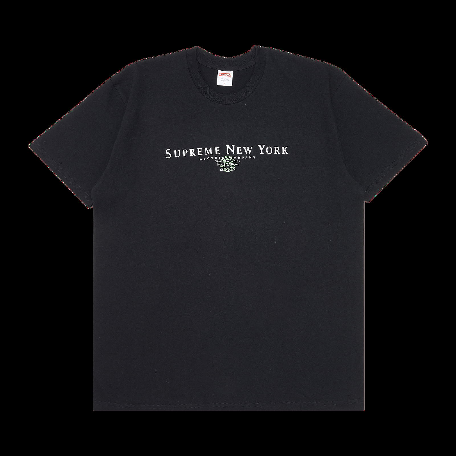 T-shirt Supreme Tradition Tee FW22T62 BLACK | FLEXDOG