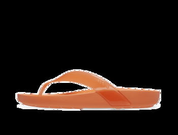 Crocs women Splash Glossy Flips Persimmon 34 208534-83I