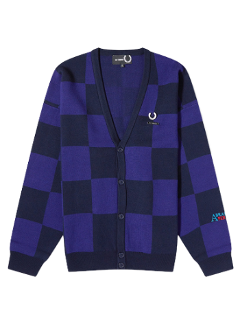 Fred Perry Raf Simons x Checkerboard Cardigan SK6517-608