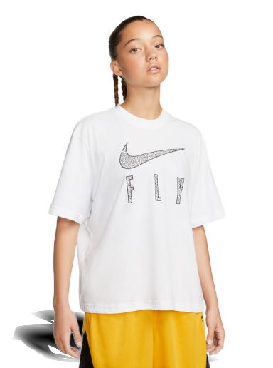 Nike Basketball Dri-Fit Swoosh Boxy T-Shirt in Blue