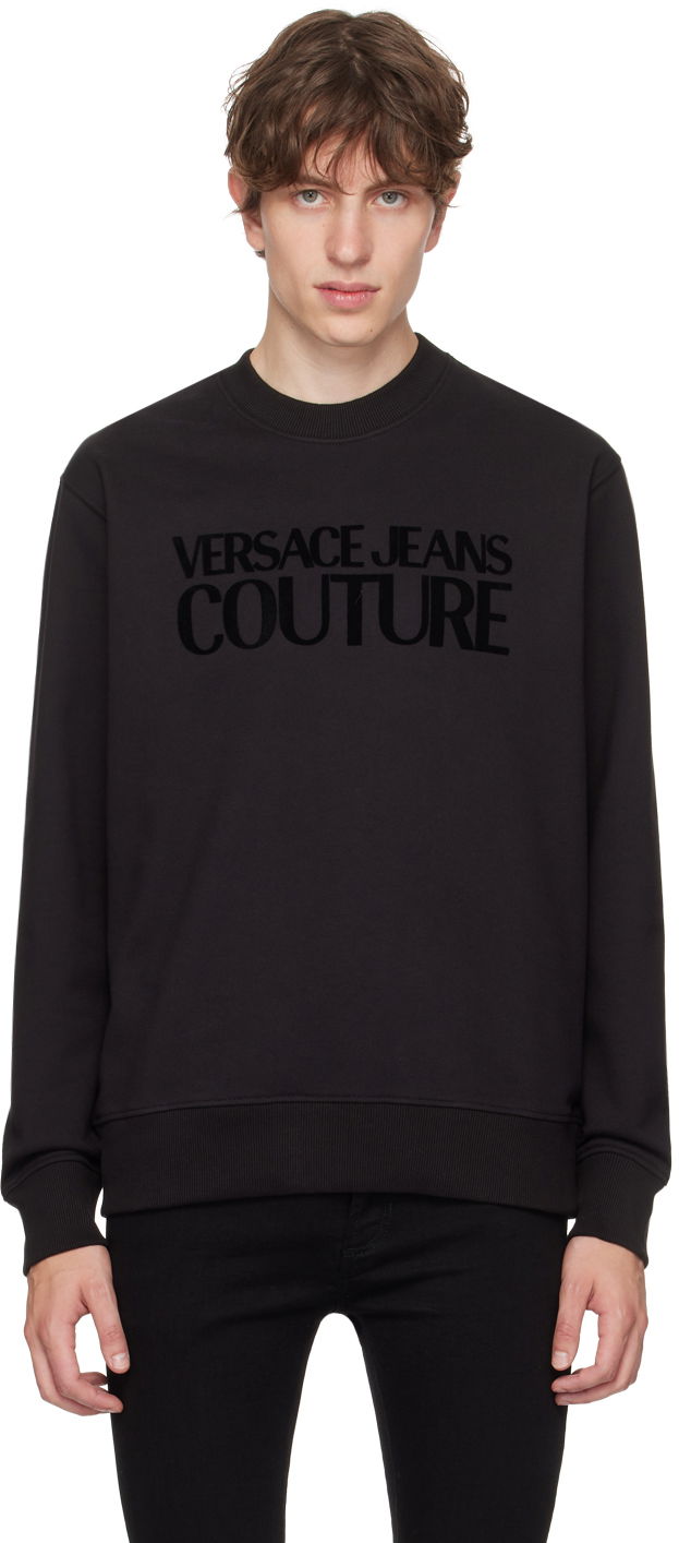 Sweatshirt Versace Jeans Couture Flocked Sweatshirt