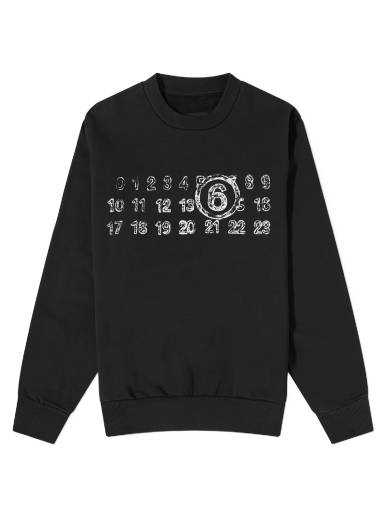 Sweatshirt Maison Margiela Patch Hoody Black S52GU0184-S25337-900