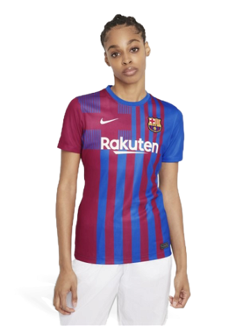 Nike F.C. Barcelona 2021/22 Stadium Home Football Shirt CV8182-428