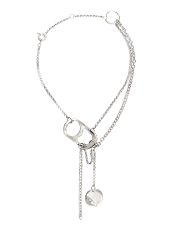 Acne Studios Silver Can Puller Necklace C50398-