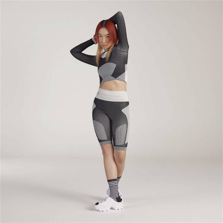 adidas by Stella McCartney Adidas By Stella Mccartney Truestrength Seamless  Yoga Leggings - Seamless tights