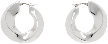 Bottega Veneta Twist Hoop Earrings 775170 V5070